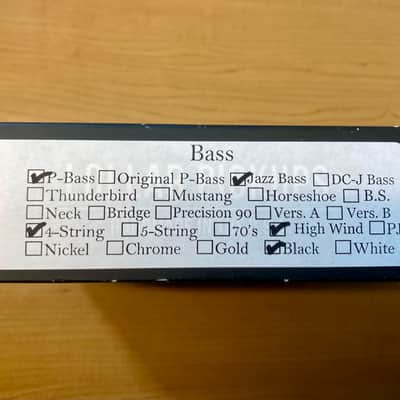 Lollar Pickups PJ Bass 4-String Pickup (P-Bass Split-Coil / J-Bass High Wind) image 4