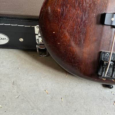 Ibanez GSR200B Gio Soundgear 2014 - Walnut Flat + Case image 7
