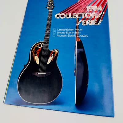 Ovation “Highlights” Foldout Catalog Poster 1984 image 2