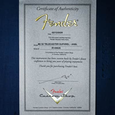 Fender Custom Shop '52 Telecaster Super Heavy Relic- Aged Nocaster Blonde 2026 (R149628) image 6