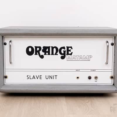 1970 Orange Matamp SL-100 Slave Amplifier w/ GEC KT88 Quad, Ormat image 2