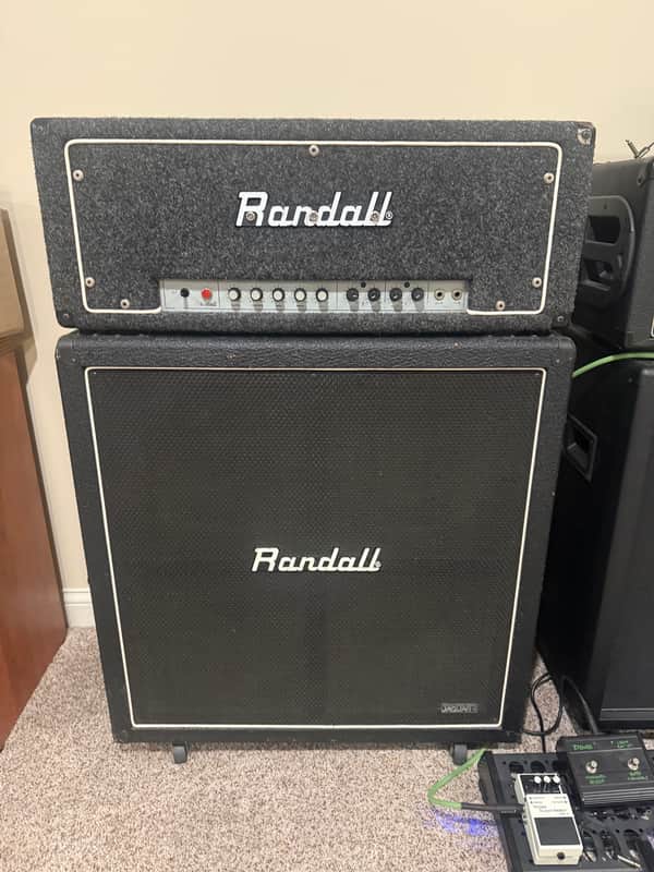 1980’s Randall Rg100esw/ matching Jag cab image 1