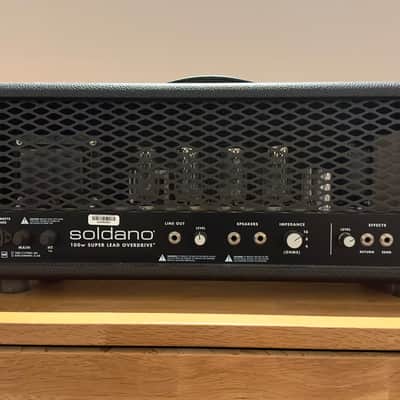 Soldano SLO-100 Custom Shop 2-Channel 100-Watt - Serial #1 - Salt & Pepper image 7