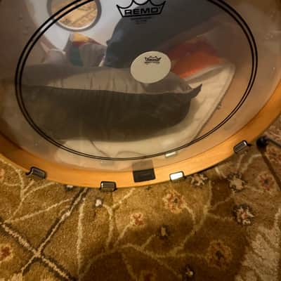Yamaha TMP0F4 Tour Custom 20x15/14x13/12x8/10x7" 4pc Shell Pack 2020 - Present - Butterscotch Satin image 11