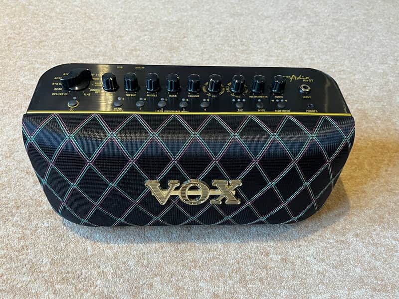 Vox Adio Air GT 50-Watt 2x3" Bluetooth Digital Modeling Guitar Practice Amp 2017 - Present - Black image 1