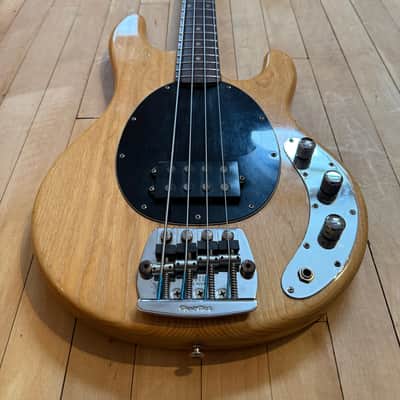 1982 Music Man Stingray Bass Guitar Natural Rosewood image 5