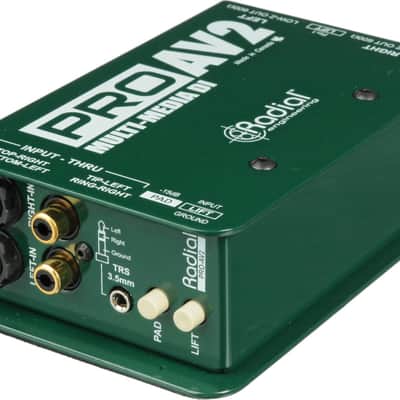 Radial ProAV2 Multi-Media Dual Passive Direct Box image 2