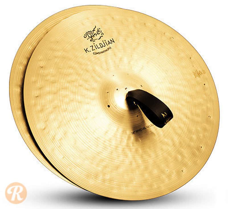 Zildjian 18" K Constantinople Band & Orchestra Medium Heavy Cymbals Pair image 1