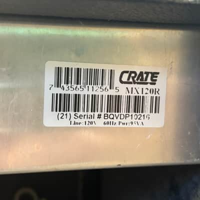 Crate MX120R 2X12 Combo Amp image 12
