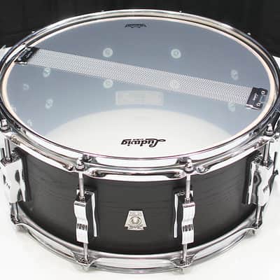 Ludwig Classic Oak 6.5" x 14" Snare Drum w/ VIDEO! Black Night Oak image 5