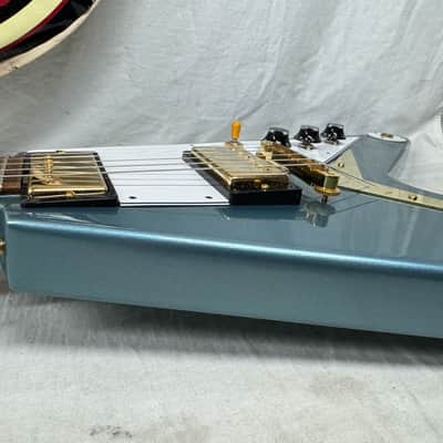 Gibson USA Custom Shop '59 1959 Reissue Flying V Guitar with COA + Case - Pelham Blue image 20