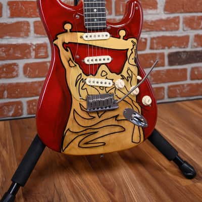 Fender Custom Shop “The Disaffected” Stratocaster #7 of 8  Artwork by Adrian Nyman 2003 w/OHSC image 9
