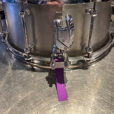 Dunnett 14" x 6.5" Titanium Snare - Raw image 2