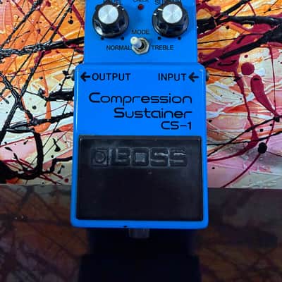 Boss Compression Sustainer CS-1 made in Japan (Black Label) image 1