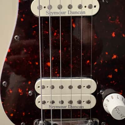 Fender American Double Fat Stratocaster 2001 - Olympic White / Tortoiseshell (Hot Rodded American Series) image 7