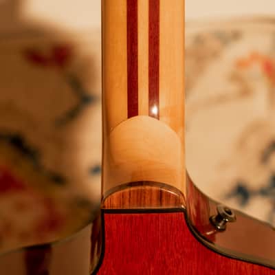 Rick Turner Rick Turner Model 1-C-LB Owned and Used by Lindsey Buckingham with Art Work Burgundy image 5