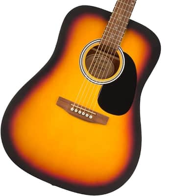 Fender FA-25 Dreadnought Acoustic Guitar 6-String Right-Handed 2-Color Sunburst image 2