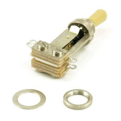 Switchcraft 3 Position Toggle Switch Exact Replacement For Gibson Les Paul #12010X, WDE7SWN-1