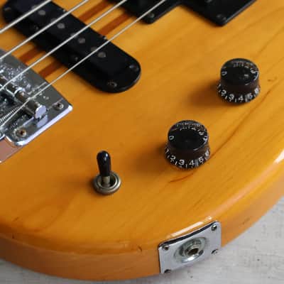 1982 Yamaha Japan BB2000 Neckthrough Broad Bass w/Dimarzio's (Natural) image 3