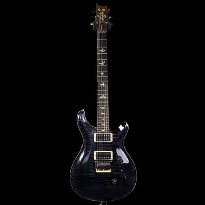 2024 PRS Custom 24 "Floyd" Rose Electric Guitar - Gray Black image 2