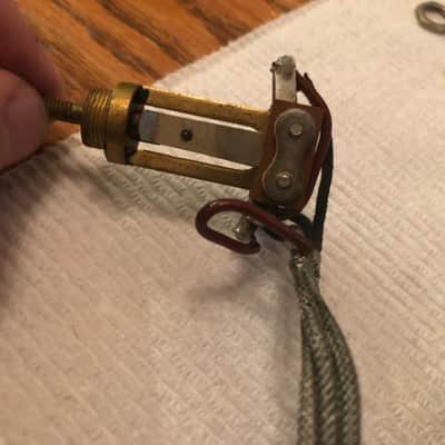 Gibson Vintage 1954 Les Paul Standard wiring harness - pots, caps, switch, jack 1954 image 9