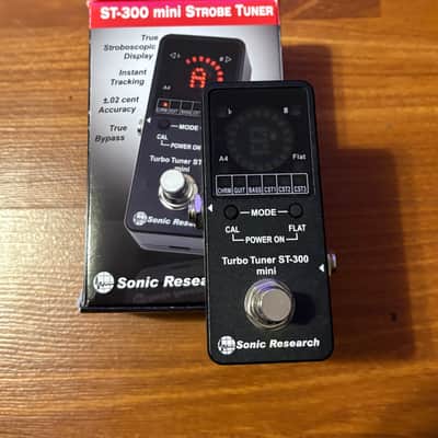 Sonic Research ST-300 Mini Strobe Turbo Tuner 2010s - Black image 1