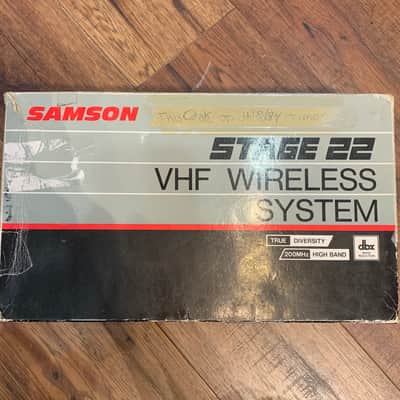 Samson Stage 22 VHF Wireless System (ACK 170) image 1