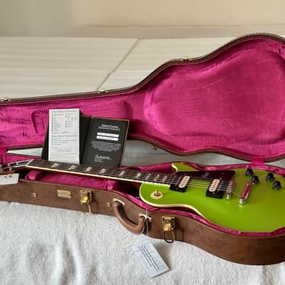 Gibson Custom Shop Historic Select 1957 Les Paul reissue (rare & unplayed Key Lime Vintage Gloss) image 11