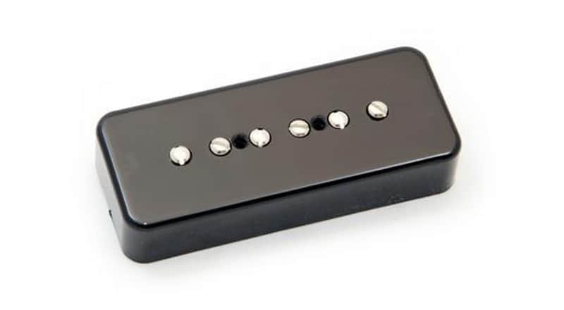Porter Pickups P90 Set Smooth with Classic Bridge (Black Covers) Set of 2 image 1