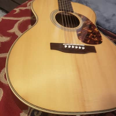 Recording King RO-328 [OM] | All solid tone woods | East Indian Rosewood sides and back and Adirondack Spruce top | Serial No. A21030944 image 6