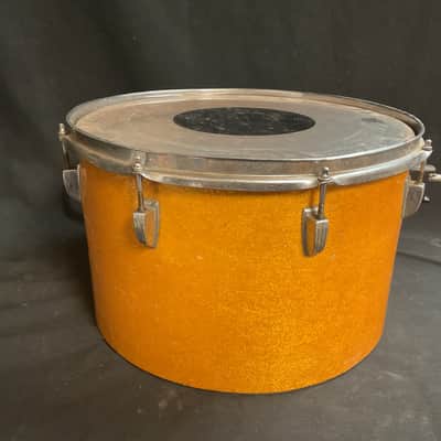 Ludwig Vintage Marching Tom Drums - Gold Mist image 7