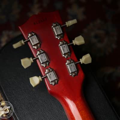 Gibson USA Custom Shop 58' R8 Reissue Les Paul Washed Cherry Sunburst image 22