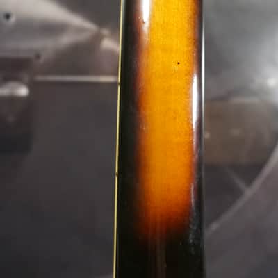 1960s Harmony Meteor H70 Sunburst Hollowbody Vintage Electric Guitar w/ Dearmond Gold Foils image 13
