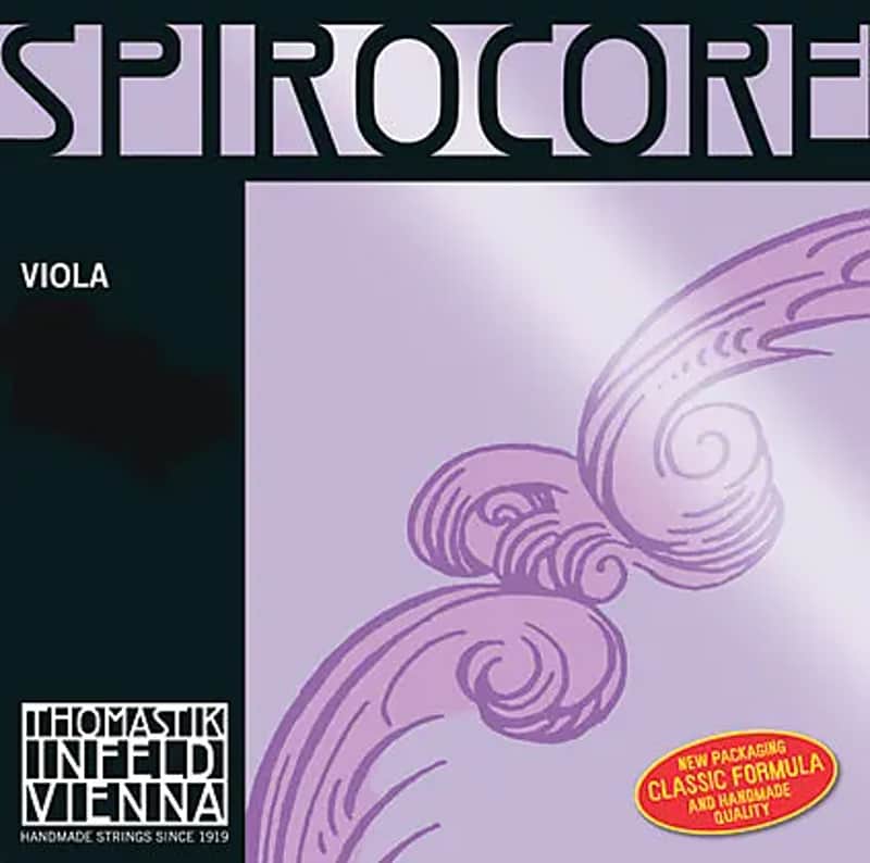 Thomastik-Infeld S662 Spirocore Chrome Wound Spiral Core 1/2 Viola String - G (Medium) image 1