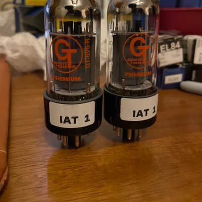 Set of 4 GrooveTubes GT 6L6 B Fender Power Tubes for Instrument