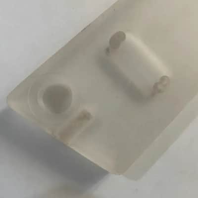 Solid Transparent Acrylic Travel Electric Guitar Body DIY Project image 8