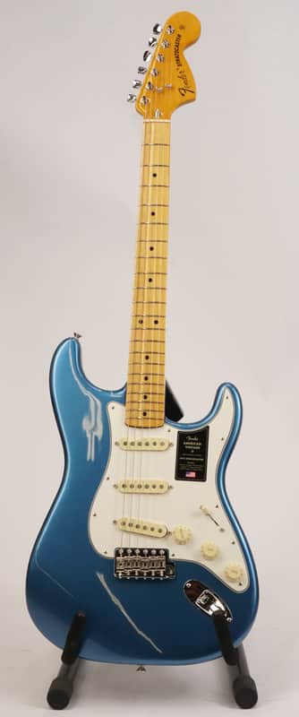 Fender American Vintage II 1973 Stratocaster Electric Guitar (Lake Placid Blue) image 1