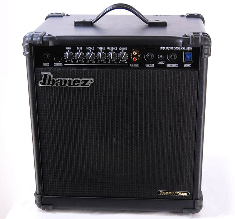 Ibanez　ベースアンプ　SWX35　SOUND WAVE シリーズ　35W Open Box Ibanez SWX35 35W 1x10 Bass Combo Amp | Guitar Center
