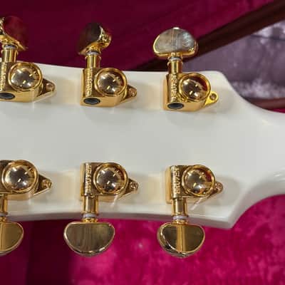 2025 Epiphone Custom Shop 1959 ES355 Classic White Satin VOS New Unplayed Auth Dlr 8lb14oz #135 image 20