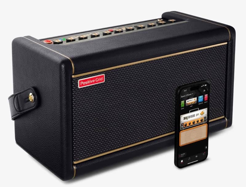 50W PG Spark 2 WITH BATTERY - Digital Modeling Guitar Combo Amp - Black Bild 1