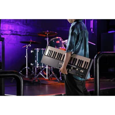 Hammond M-Solo 49 Key Performance Keyboard; Blue image 3