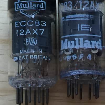 Mullard 12AX7 ECC83 NOS Tubes Valves Mullard image 2