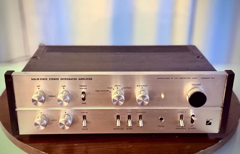 LUXMAN SQ707 SOLID STATE プリメインアンプ 🎶✨ Luxman SQ-707 Vintage Integrated Amplifier (100V Japan