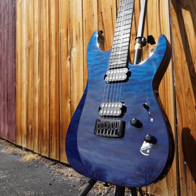 Schecter DIAMOND SERIES Reaper-6 Elite - Deep Ocean Blue 6-String Electric Guitar (2023) image 5