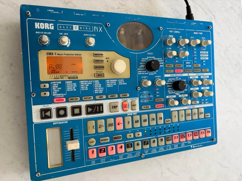 Korg Electribe-MX EMX-1 Music Production Station 2000s - Blue image 1