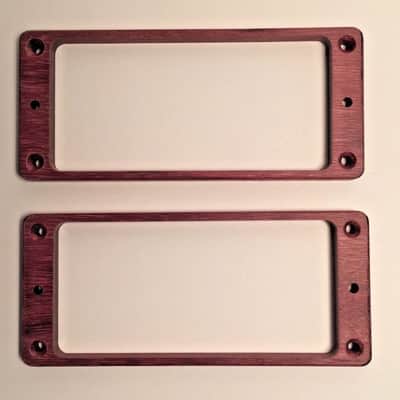 Guilford Purpleheart Seven 7 String Humbucker Pickup Ring Set - USA image 2