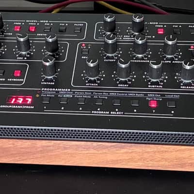 Sequential Prophet-10 Desktop 10-Voice Polyphonic Synthesizer 2021 - Present Black with Wood Sides image 4