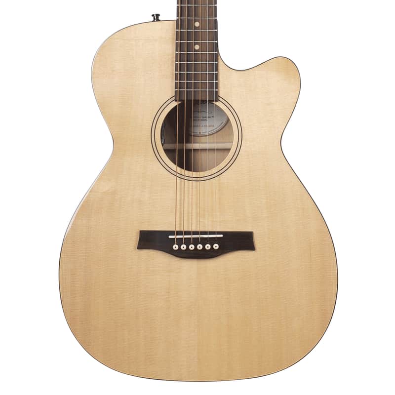 Godin Fairmount Flame Maple Cutaway A/E - Natural image 1