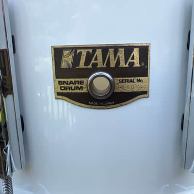 Tama AW318 Artwood Gibraltar 14x8” Snare - Piano white image 2