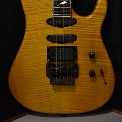1991 Hamer USA Chaparral Elite Flame Maple Natural w/HSC image 2